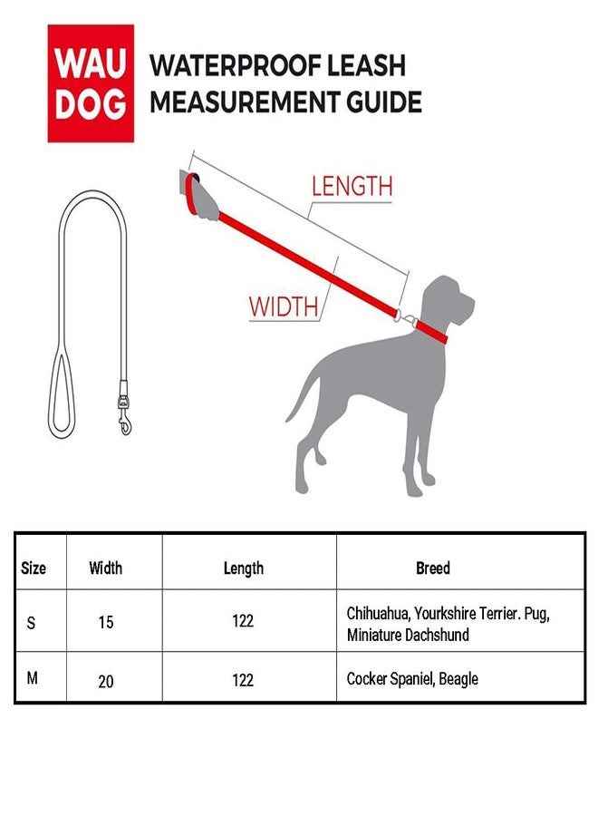 WAUDOG Wow Leash for Dogs - Strong and Durable Dog Leash - Walking & Running Leash for Pet Dogs - Multicolor (15 mm) - Image 4